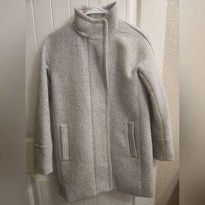 J. Crew Factory Heather Gray City Coat
